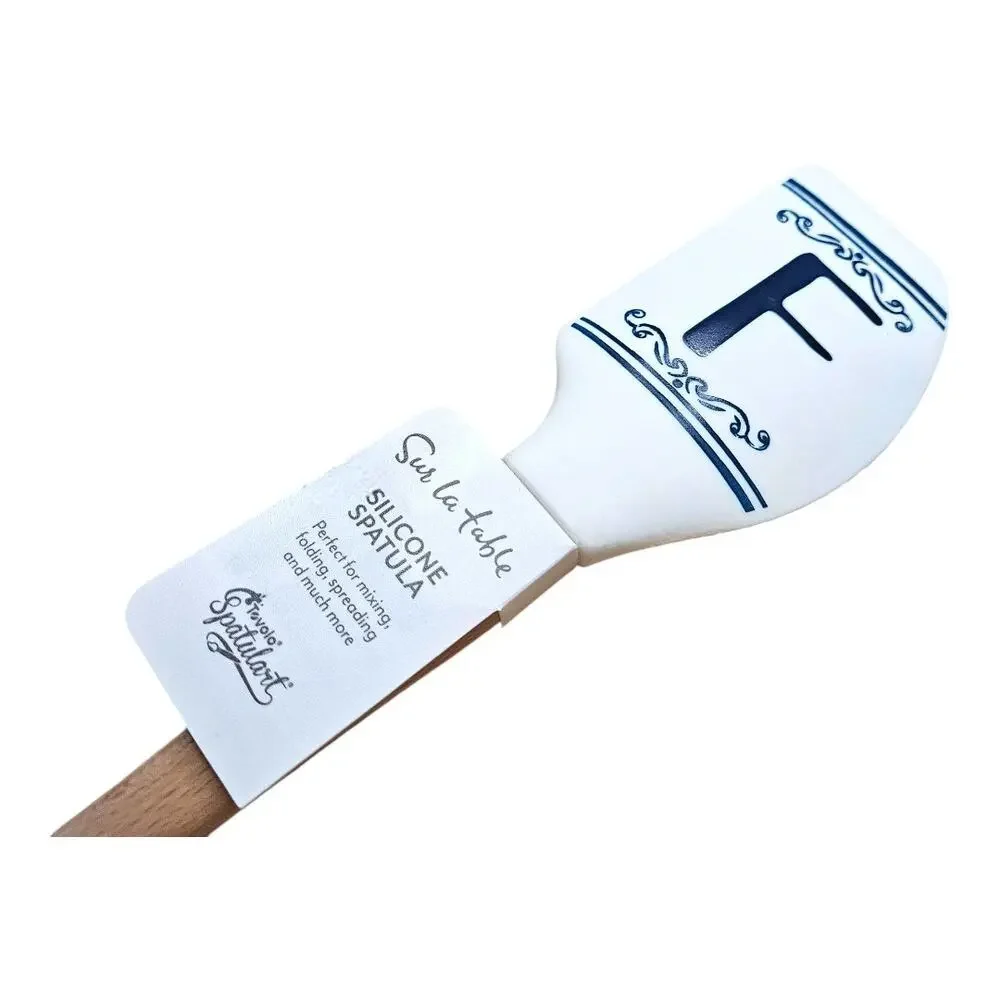 NEW Sur La Table Monogram Silicone Head Spatula Letter 